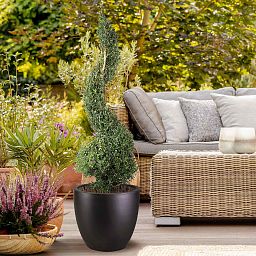 IDEALIST Lite Contemporary Light Concrete Egg Planter