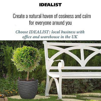 IDEALIST Lite Wave Style Outdoor Egg Planter