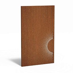 CorTen High Panel Abstract