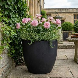 IDEALIST Lite Contemporary Light Concrete Egg Planter