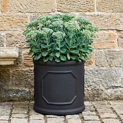 IDEALIST Chelsea Light Concrete Cylinder Garden Planter