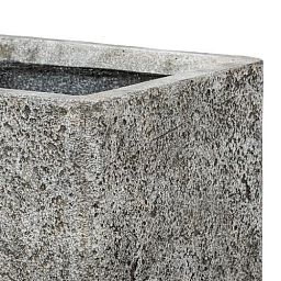 IDEALIST Lite Square Weathered Stone Effect Outdoor Planter