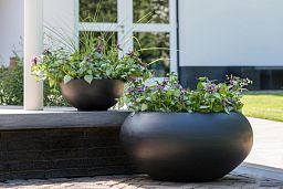 Fibrestone Cora Round Planter by Idealist Premium