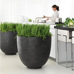 Round Polystone Planter by Fleur Ami EGO GIANT