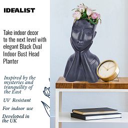 IDEALIST Lite Oval Bust Face Plant Pot Indoor