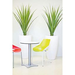 PREMIUM LUNA Tall Plastic Planter