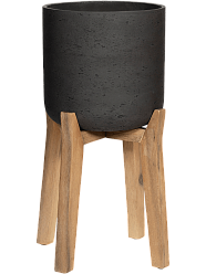 Rough Fibreclay Planter | Indoor and Outdoor Plant Pot with Feet