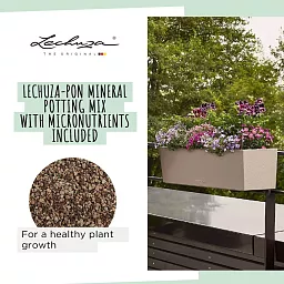 LECHUZA BALCONERA Stone Trough Poly Resin Self-watering Planter