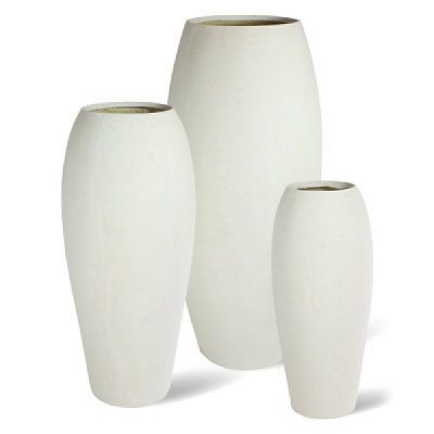 ESSENCE Round Tall Polystone Planter
