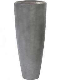 Composits Polystone Partner Round Tall Indoor Planter Pot
