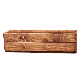 Rustic Scandinavian Redwood Window Box Outdoor Planter Made in UK by HORTICO