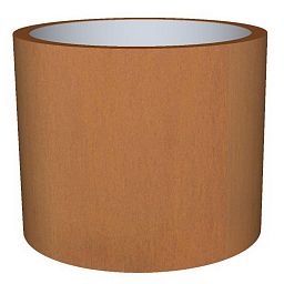 Cortenstyle Standard Topper on Ring Round Planter IN\OUT