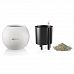 LECHUZA CUBE Color Square Poly Resin Indoor Self-watering Planter Set