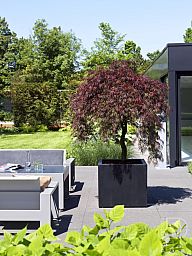 Square Fiberstone Planter by Idealist Premium