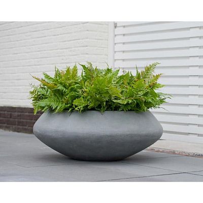 Fibrestone Tara Round Planter by Idealist Premium