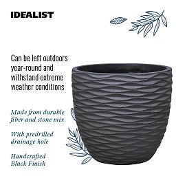 IDEALIST Lite Wave Style Outdoor Egg Planter