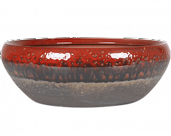 Amora Bowl Glazed Clay Planter