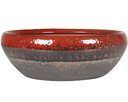 Amora Bowl Glazed Clay Planter