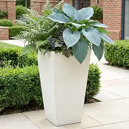IDEALIST Lite Tall Tapered Contemporary Light Concrete Planter