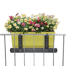 LECHUZA BALCONERA Color Trough Poly Resin Self-watering Planter