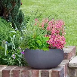 IDEALIST Lite Classic Smooth Bowl Outdoor Planter
