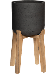 Rough Fibreclay Planter | Indoor and Outdoor Plant Pot with Feet