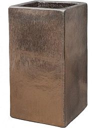Ceramic Square Tall Matte Planter Pot In/Out