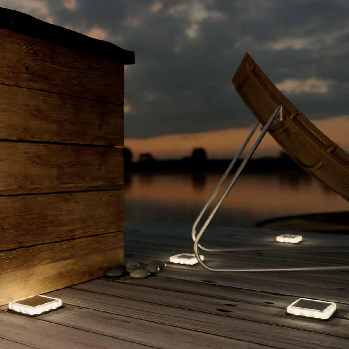 Lincoln Decking Light Premium Solar Outdoor
