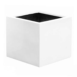 Square Fiberstone Planter by Idealist Premium JUMBO Glossy