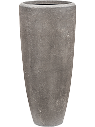 Polystone Tall Planter + Liner | Round Vase Indoor Plant Pot