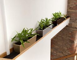 Contemporary Rectangular Trough GRP Planter