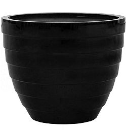 Unica Couple rib Round Indoor Planter