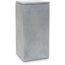 POLYSTONE STYLE Planting Column Tall Polystone Planter
