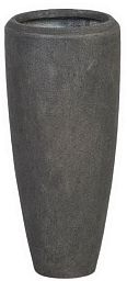 Composits Polystone Partner Round Tall Indoor Planter Pot