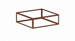 CorTen Plantframe Outdoor Corten Steel Square Planter