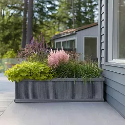 IDEALIST Lite Vertical Ribbed Vintage Style Window Box