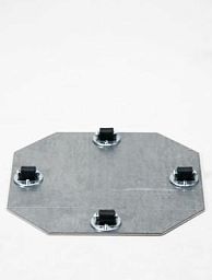 Wheelplates Fixed castor