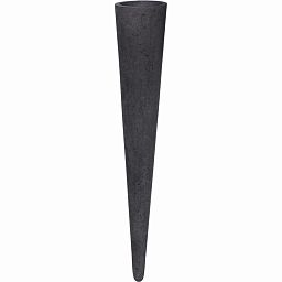Wall Cone Round Tall Polystone Indoor Planter