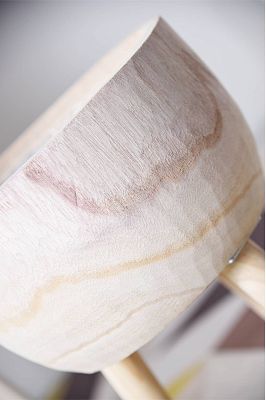 HORTICO GAIA Wooden House Planter with Legs, Tall Indoor Plant Pot Stand with Waterproof Liner