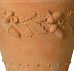 Oakleaf Fiberglass Round Terracotta Planter Pot In/Out