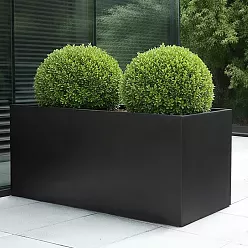 IDEALIST Lite Contemporary Light Concrete High Trough Planter
