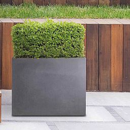 IDEALIST Lite Contemporary Light Concrete Trough Planter