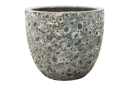 Lava Ceramic Round Planter | Indoor and Outdoor Plant Pot