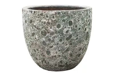Lava Ceramic Round Planter | Indoor and Outdoor Plant Pot
