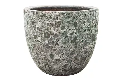 Lava Ceramic Round Planter | Indoor and Outdoor Plant Pot