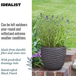 IDEALIST Lite Wave Style Outdoor Egg Planter