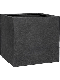 Granite Block L Midnight Square Planter
