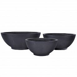 Dish Style Smooth Bowl Outdoor Planter by Idealist Lite