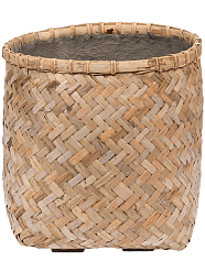 Bohemian Zayn XXS Bamboo Round Planter