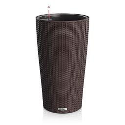 LECHUZA CILINDRO Cottage Round Tall Poly Resin Self-watering Planter